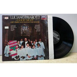 Luciano Pavarotti O Holy Night Vinyl LP In Shrink Kurt Herbert Adler London FFRR